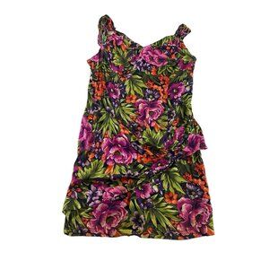 Vintage Joni Blair Women's Mini Floral Sun Dress - 13